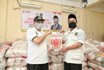 Dampak Corona, Syaikhu Berikan Bantuan 6,5 Ton Beras kepada PKS Kabupaten Bekasi