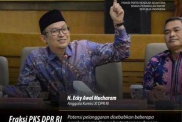 Fraksi PKS Tolak Penetapan Perppu No 1 Tahun 2020 Jadi UU