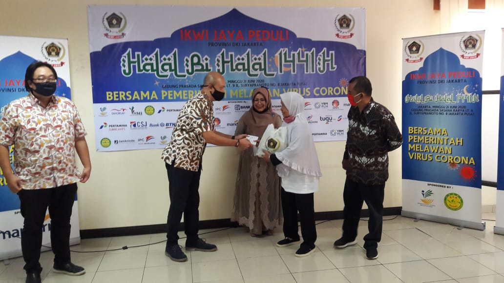 Halalbihalal dan Santunan Warakawuri Keluarga Besar IKWI Jaya