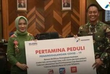 Lawan Covid-19, Pertamina Bantu 48.000 Paket APD untuk Tenaga Medis TNI AD