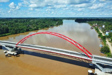Rampung Dibangun, Jembatan Tumbang Samba Dukung Konektivitas Program Lumbung Pangan Baru di Kalteng   