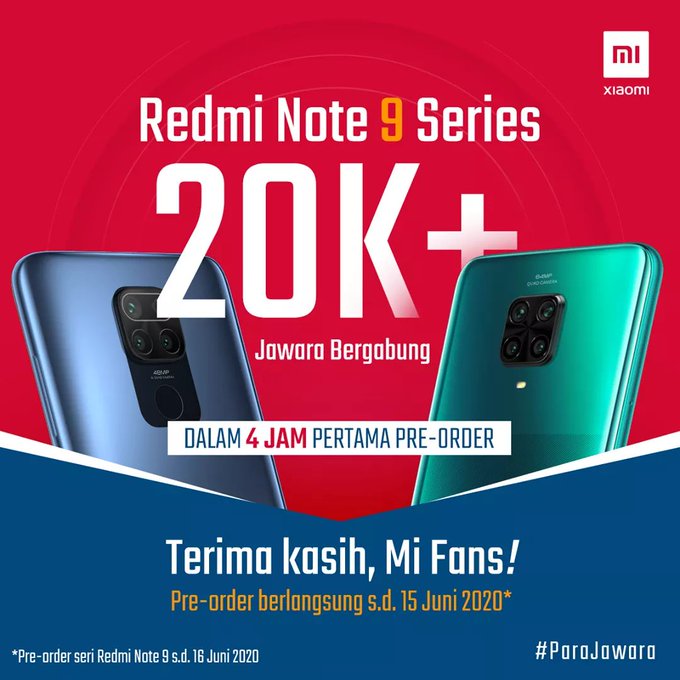Redmi Note 9 Penerus Kesuksesan Redmi Note Series   