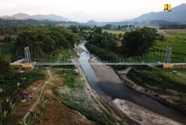 Jembatan Gantung Permudah dan Persingkat Waktu Perjalanan Masyarakat Perdesaan
