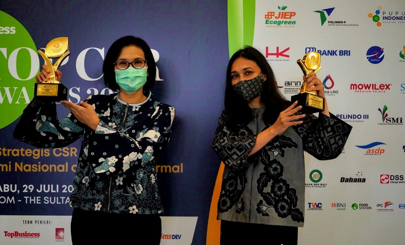 Peruri Sabet 3 Penghargaan di Ajang TOP CSR Awards 2020