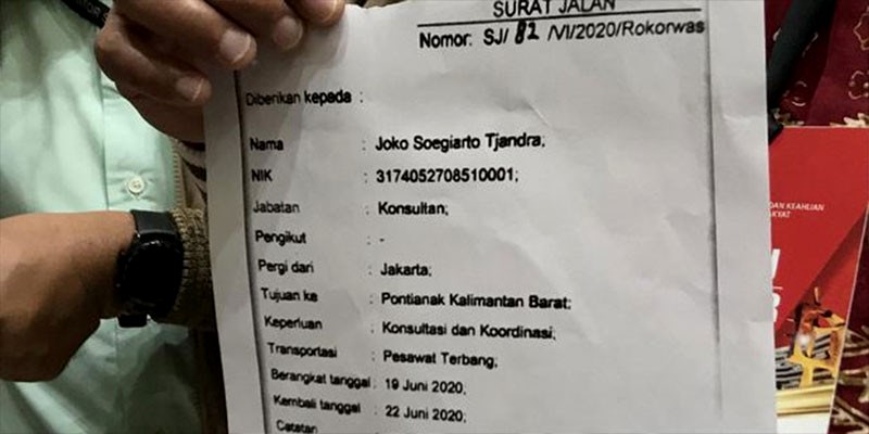 Soal Surat Jalan Joko Tjandra, Jokowi Diminta Evaluasi Kinerja Bareskrim Polri