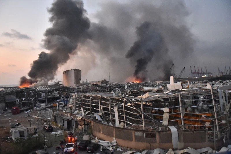 Ledakan Beirut: Kerugian Rp216 Triliun, Lebih 135 Meninggal