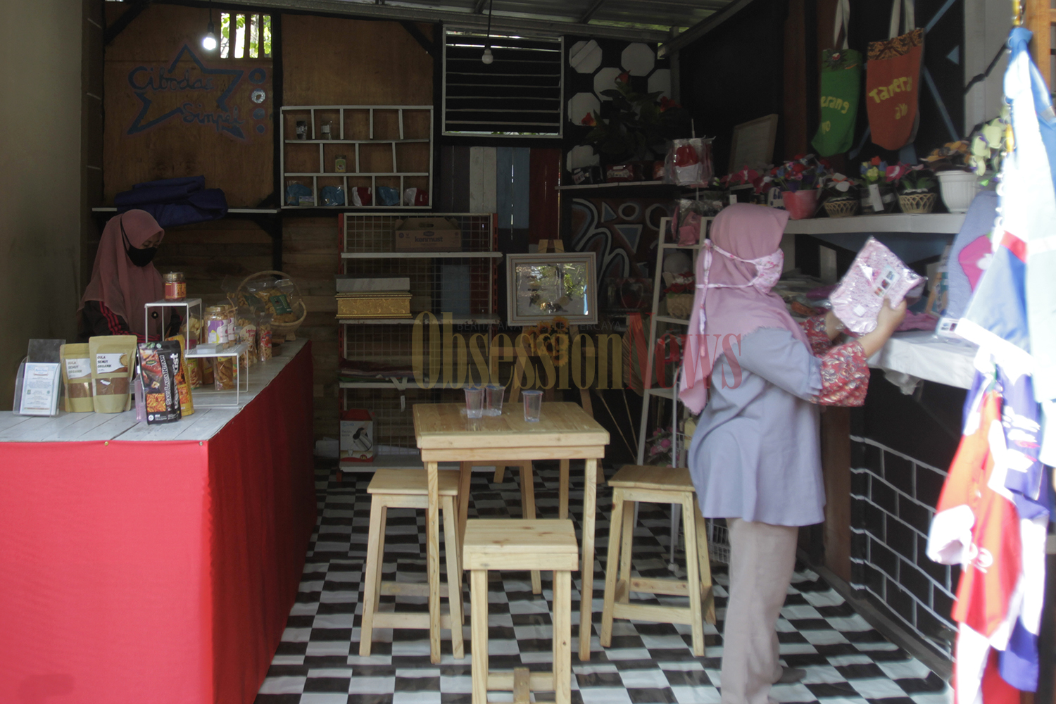 FOTO Pemkot Tangerang Luncurkan Pojok UMKM Cibodas