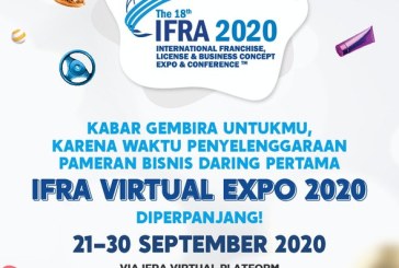 IFRA Virtual Expo 2020 Diperpanjang Hingga 30 September 2020