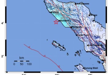 Aceh Diguncang Gempa 5,2 SR