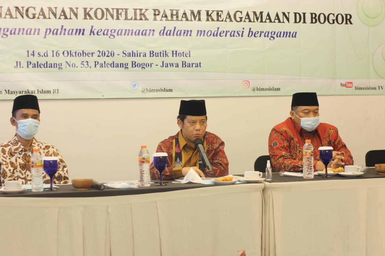 Kemenag Bahas Penanganan Konflik Paham Keagamaan di Indonesia