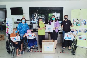 Pengda Kappija DKI Serahkan Bantuan Pencegahan Covid-19 dari JICA kepada YPAC Jakarta