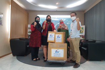 Cegah Covid-19, JICA Indonesia Serahkan Paket Hygiene Kit kepada Pengda Kappija 21 DKI