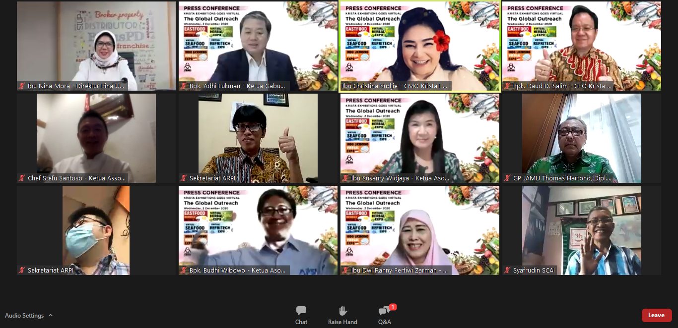 Krista Exhibition Gelar Pameran  Eastfood Indonesia Secara Virtual