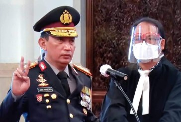 Resmi, Presiden Jokowi Lantik Listyo Sigit Jadi Kapolri