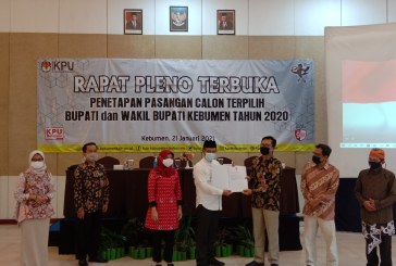 Sah! KPU Tetapkan Arif Sugiyanto sebagai Bupati Kebumen Terpilih