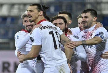 Bungkam Cagliari, AC Milan Nyaman di Puncak Klasemen Serie A