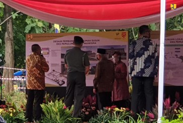 Wapres Tinjau Lokasi Pembangunan Rusun Bagi Masyarakat PPKS di Bekasi