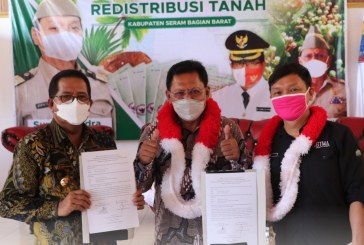 Kementerian ATR/BPN Terima Tanah dari Pemda untuk Pembangunan Kantah Kabupaten SBB