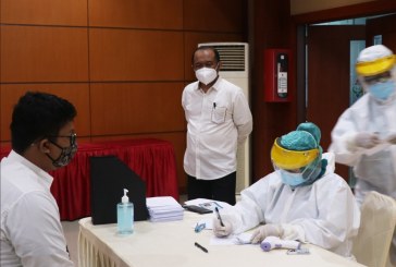 Pantau Kesehatan Pegawai, Kementerian ATR/BPN Rutin Lakukan Rapid Test Antigen