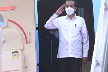 Bertolak ke Kalsel, Jokowi akan Resmikan Bendungan Tapin