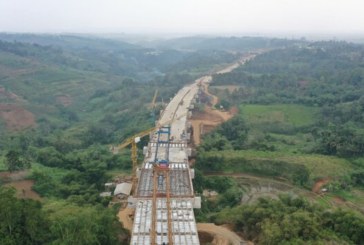 Pembangunan Jalan Tol Ciawi-Sukabumi Seksi Cigombong – Cibadak Ditargetkan Rampung Agustus 2021