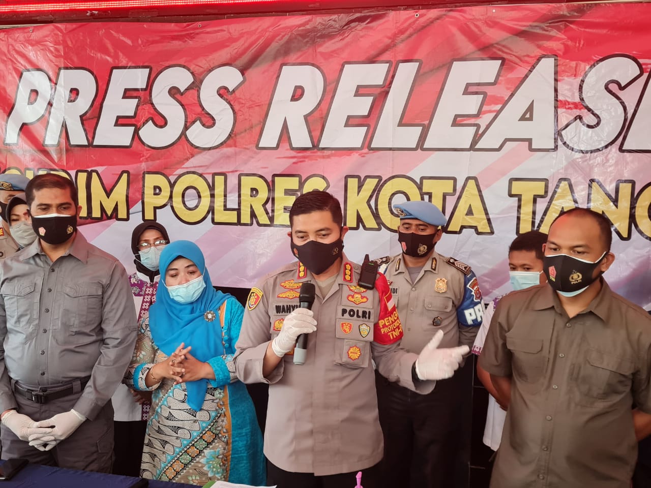 Polresta Tangerang Bekuk Pelaku Kekerasan Pada Anak di Bawah Umur Yang Videonya Sempat Viral