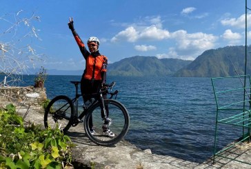 Julita Saragih Ajak Masyarakat Danau Toba Bermitra di Event Lake Toba Bike Adventure