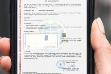 Kementerian ATR/BPN Utamakan Keamanan Sertifikat Tanah Elektronik