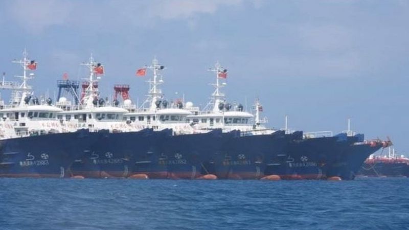 Filipina Usir 220 Kapal China Langgar Batas Laut