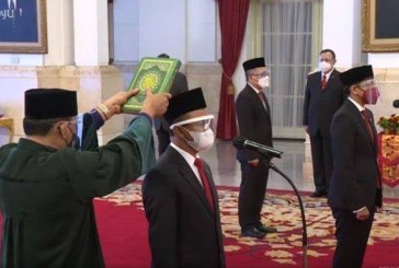 Reshuffle Terbatas, Jokowi Resmi Lantik Nadiem dan Bahlil Jadi Menteri