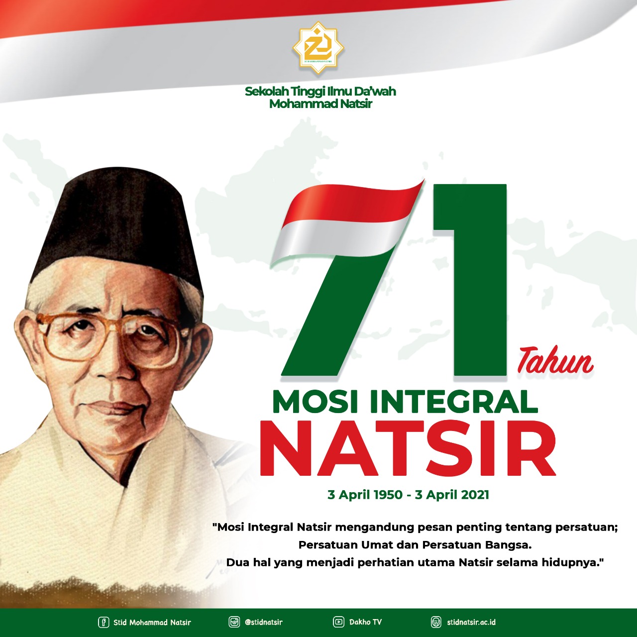 71 Tahun Mosi Integral: Mengenang Perjuangan M. Natsir