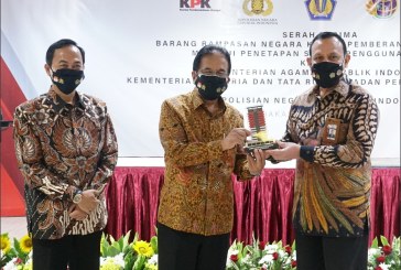 Kementerian ATR/BPN Terima Barang Rampasan Negara dari KPK