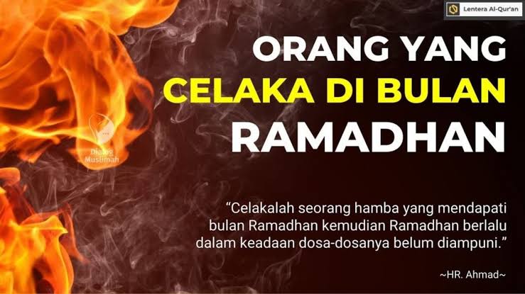 Orang yang Celaka di Bulan Ramadhan