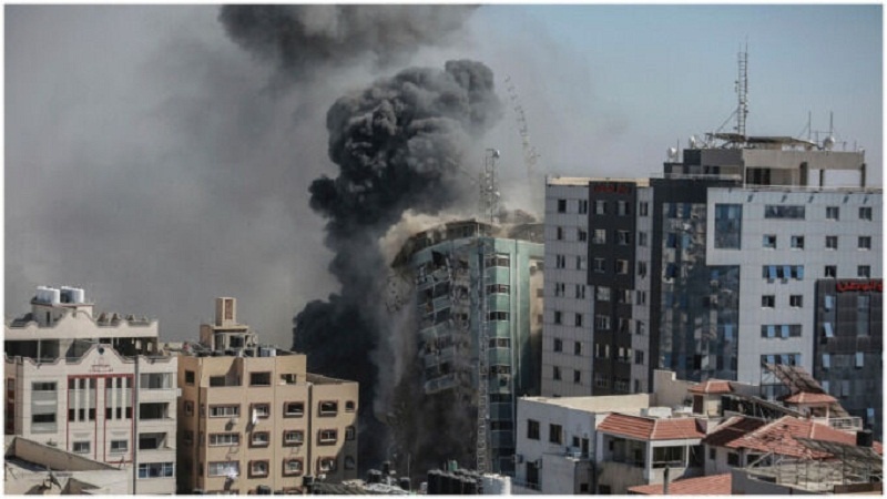 Apa Motif Israel Serang Markas Wartawan di Gaza?