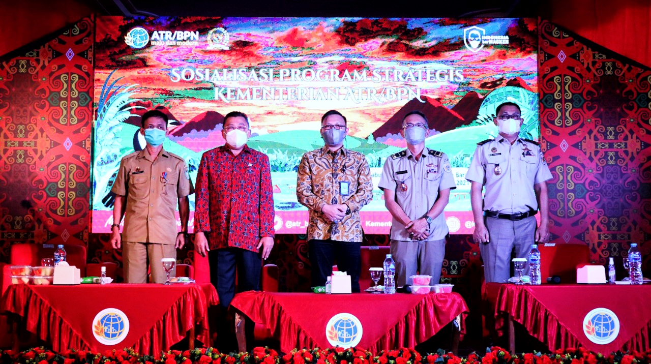 Komisi II DPR RI Nyatakan Siap Dukung Program PTSL di Kabupaten Landak