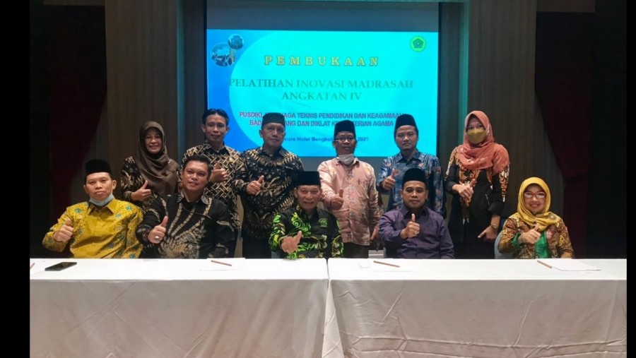 Mantap! Siapkan SDM Unggul, Kemenag Selenggarakan Pelatihan Inovasi Madrasah di Bengkulu