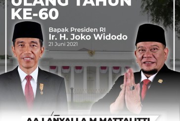 Selain Beri Ucapan Ultah ke Jokowi, LaNyalla Optimis Indonesia Bisa Keluar dari Pandemi