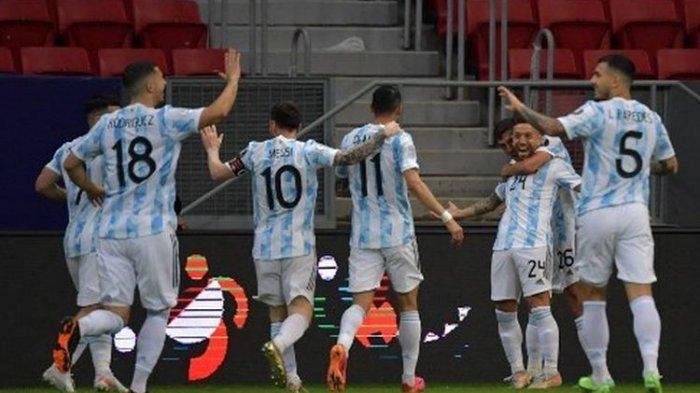 Hasil Copa America 2021: Argentina Tumbangkan Paraguay 1-0
