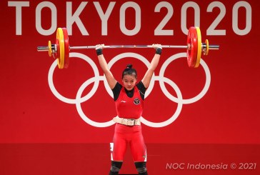 Alhamdulillah, Cantika Sabet Medali Pertama Olimpiade Tokyo 2020