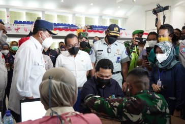Jasa Raharja Bersama BUMN Gelar Vaksinasi di Jawa