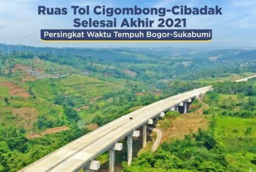 Kementerian PUPR Percepat Pembangunan Jalan Tol Ciawi-Sukabumi Seksi 2 Ruas Cigombong – Cibadak