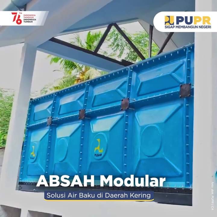 Bantu Penyediaan Air Bersih, Kementerian PUPR Kembangkan Teknologi ABSAH Modular