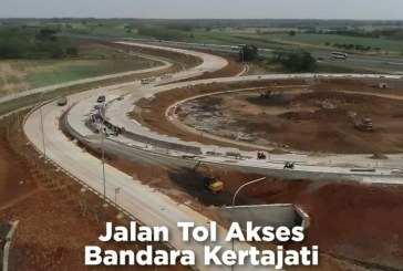 Konstruksi Jalan Tol Akses BIJB Kertajati Telah Mencapai 96%