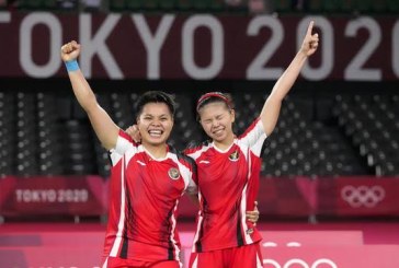 Kalahkan Pasangan China, Greysia Polii/Apriyani Rahayu Raih Medali Emas Olimpiade Tokyo