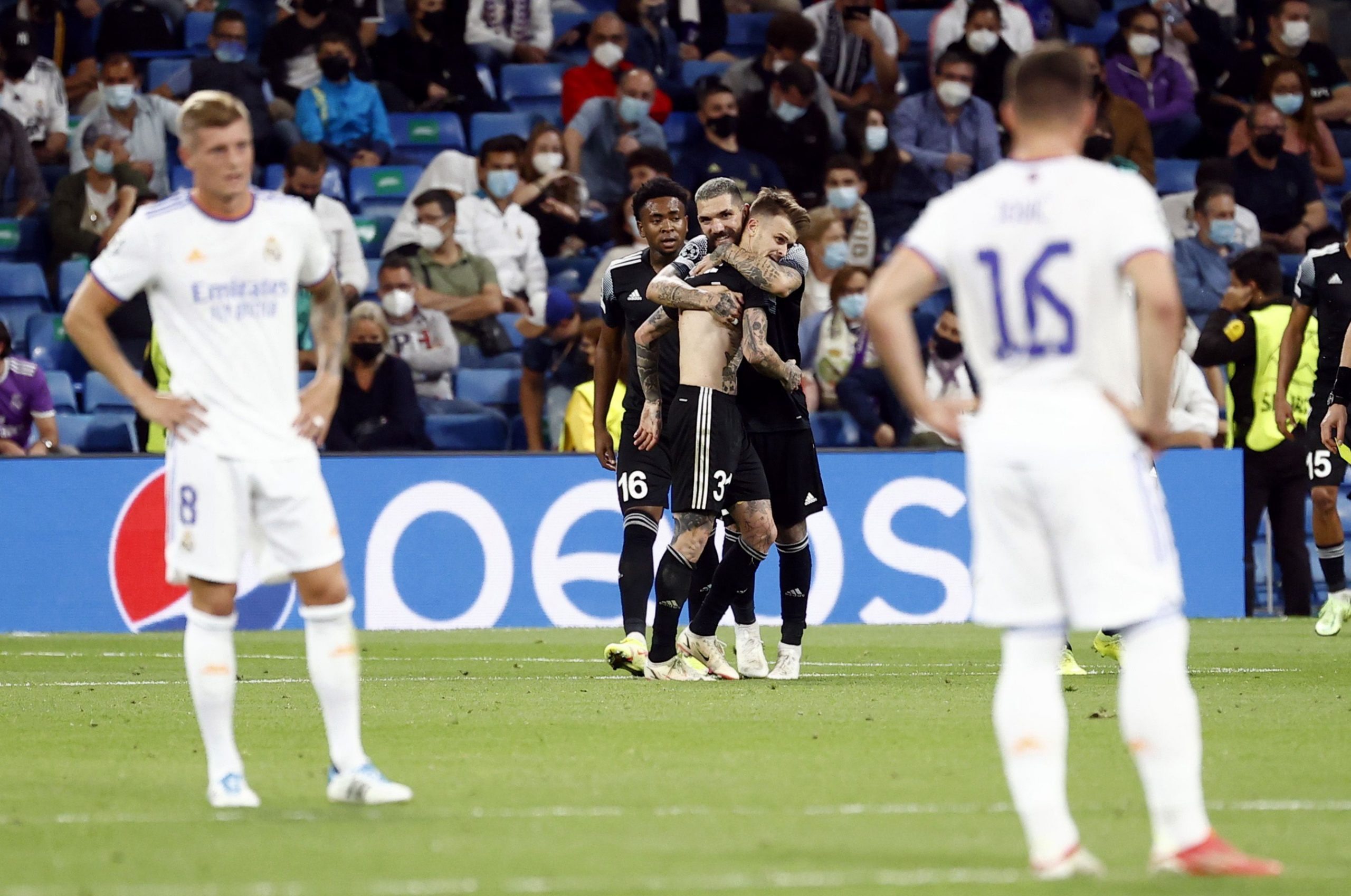 Hasil Liga Champions: Real Madrid Dipermalukan Sherriff Tiraspol 1-2 di Santiago Bernabeu