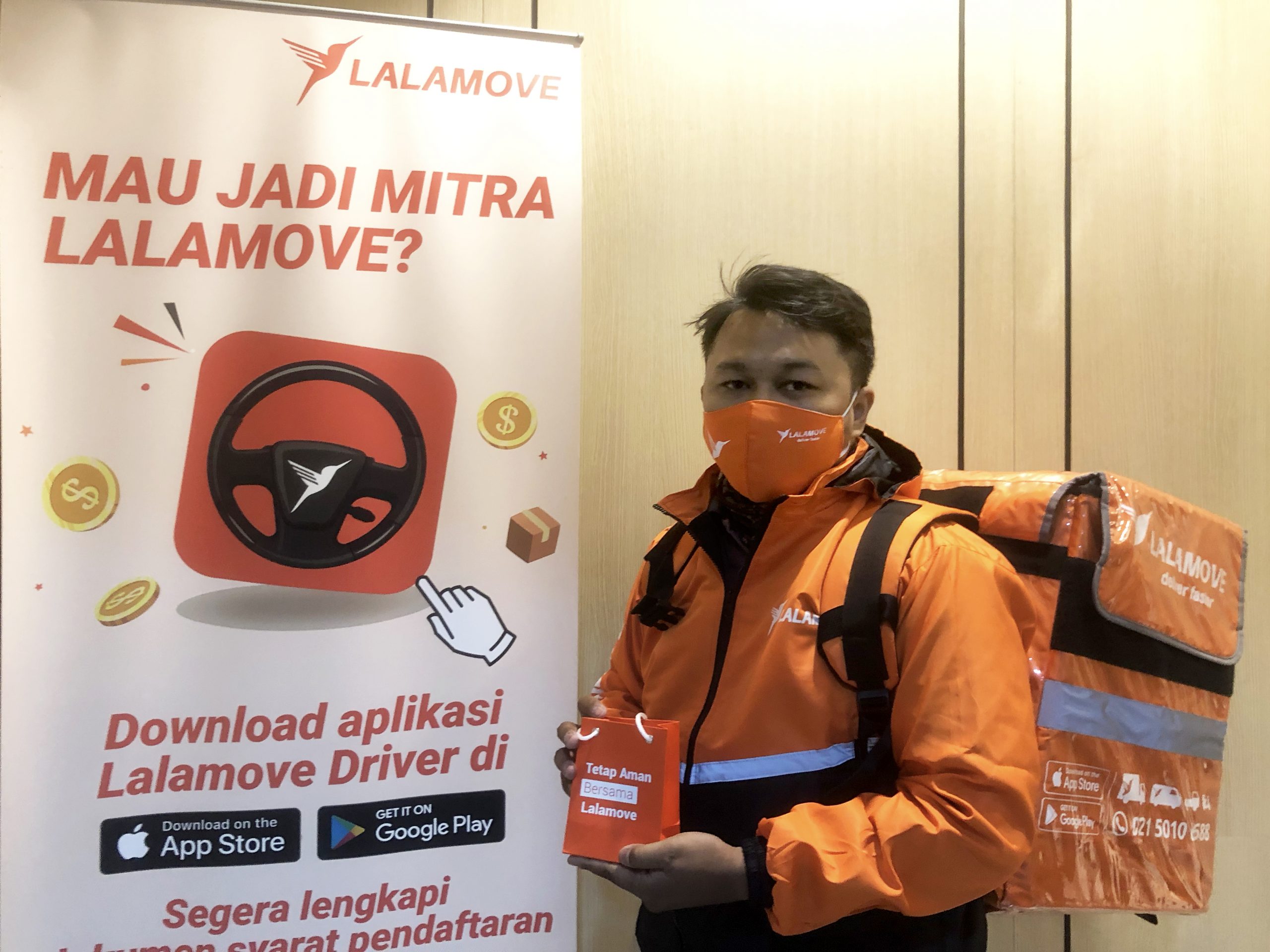 Perkuat Layanan, Lalamove Bekali Mitra Pengemudi dengan Health and Safety Kit