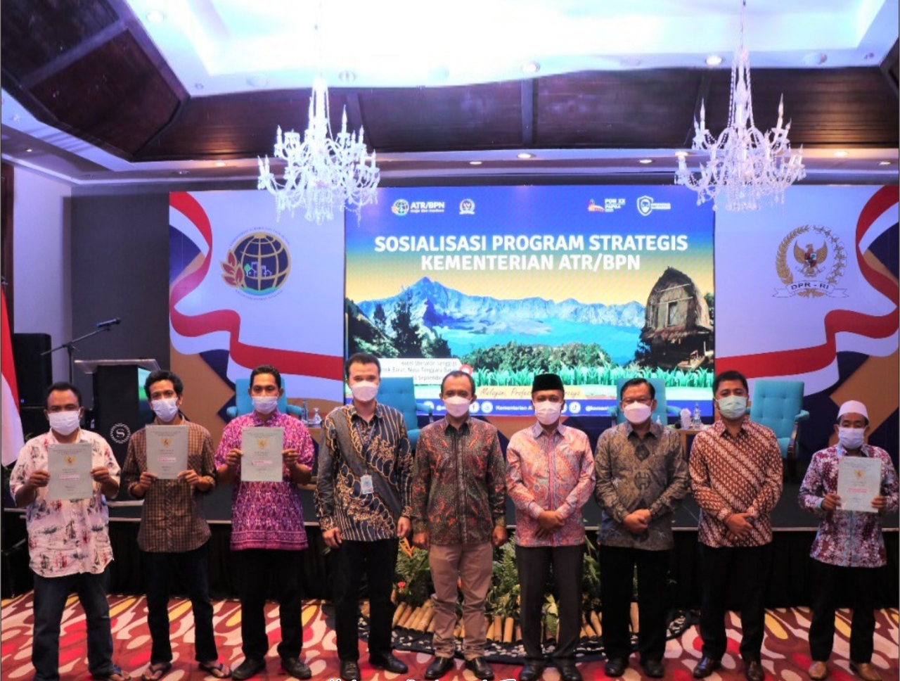 Sosialisasi Program Strategis di Lombok Barat, Komisi II DPR RI Tegaskan Kolaborasi demi Kesuksesan PTSL