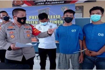 Mapolsek Ilir Timur II Palembang Tangkap 2 dari 3 Pelaku Curas yang Mengaku Polisi