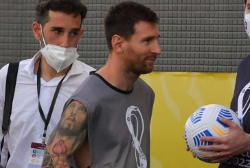 Messi Kesal Polisi Masuk Lapangan Bubarkan Laga Brasil vs Argentina