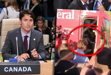 Dilempari Kerikil Pendemo, PM Kanada Tak Marah